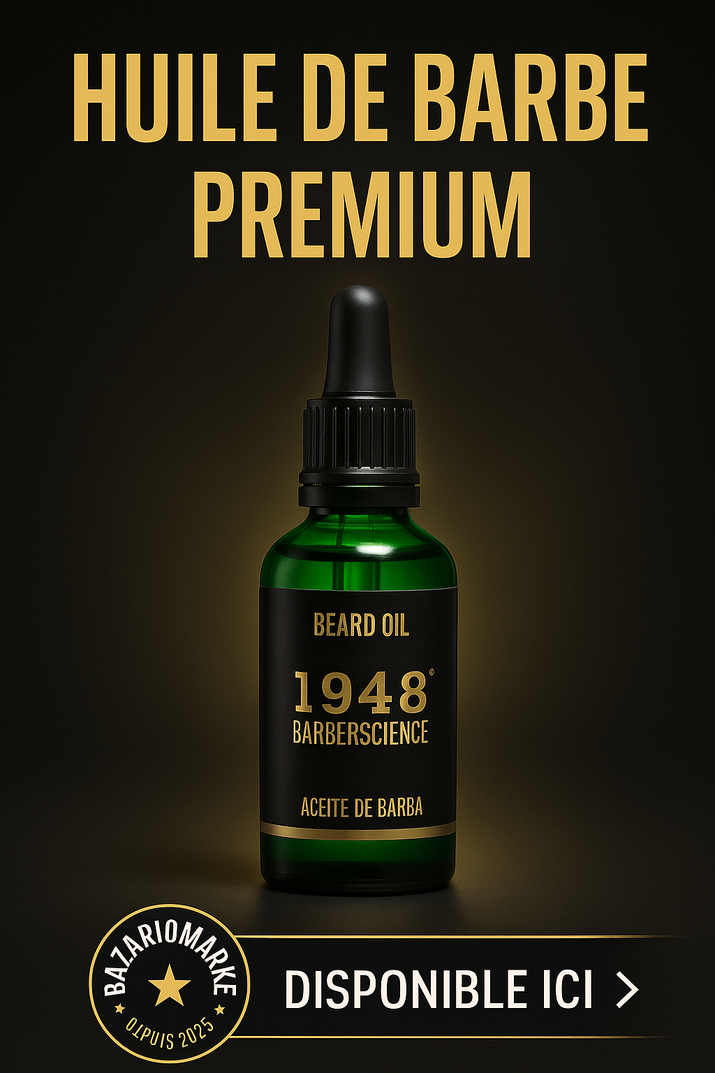 Sérum Barbe – 1948 BARBERSCIENCE PARIS - Soin de barbe